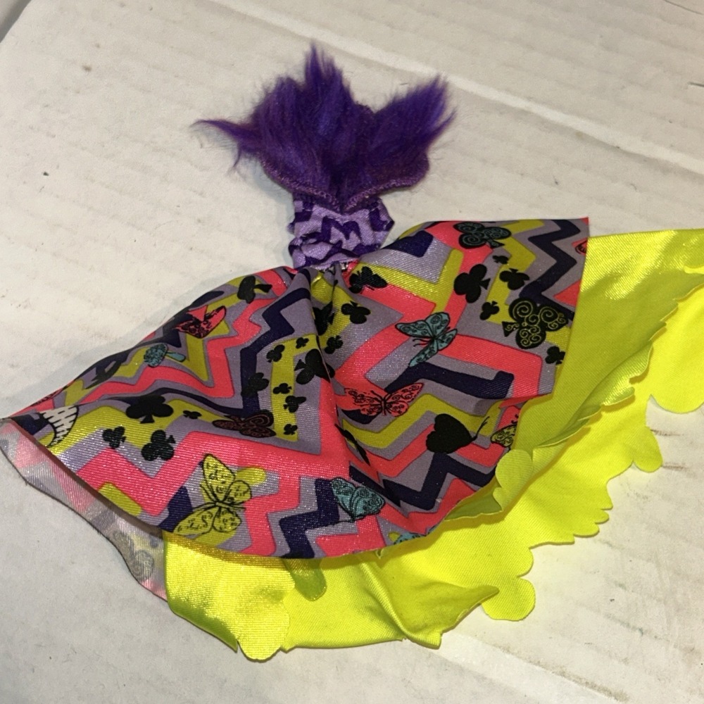 Ever After High Way Too Wonderland Kitty Cheshire replacement Dress Only C1